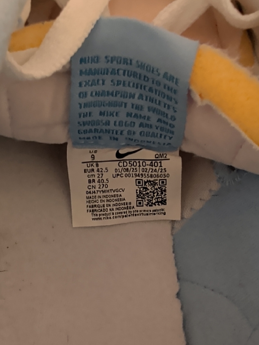 Nike SB Heritage Vulc Light Blue Suede 9M - Picture 2 of 4